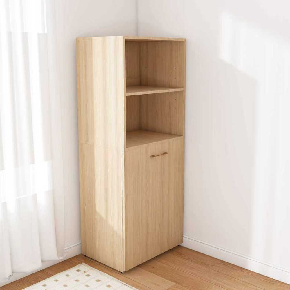 Stretchable desk, office desk with storage shelves and mobile wheels, foldable desk suitable for small apartments and offices,burlywood