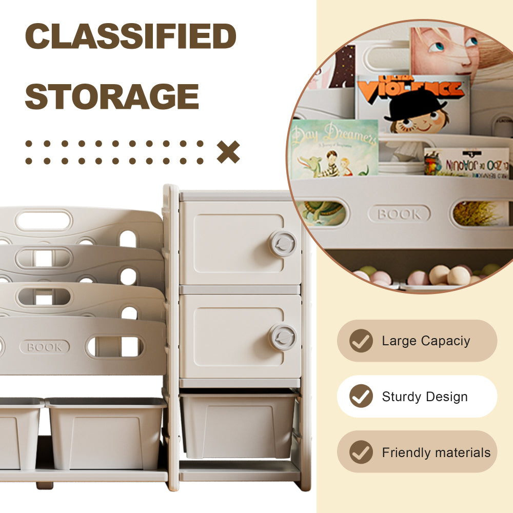 Children's toy storage cabinets